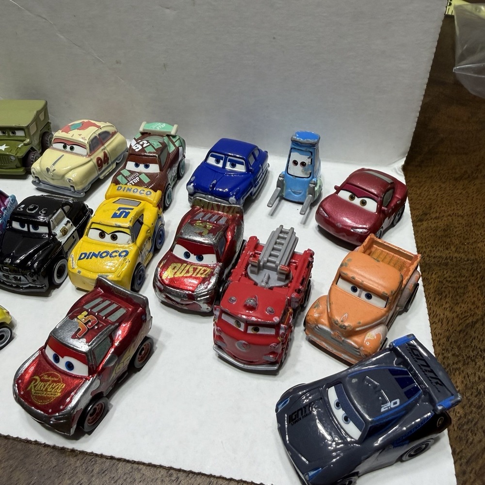 Disney Cars Mini Die Cast Racer Lot 29 Cars - Picture 6 of 16
